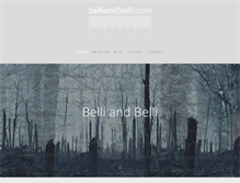 Tablet Screenshot of belliandbelli.com